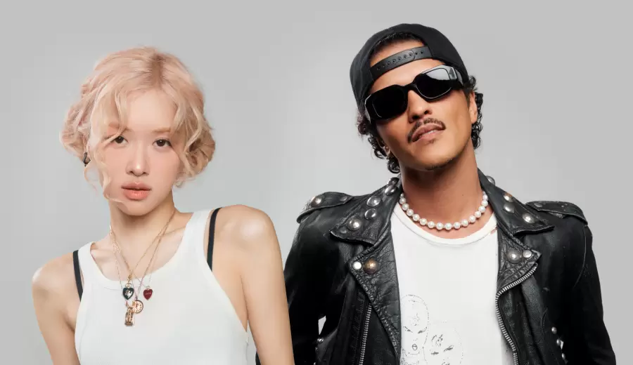 Nuevo sencillo “APT” de Rosé y el estadounidense Bruno Mars conquistó taquillas mundiales