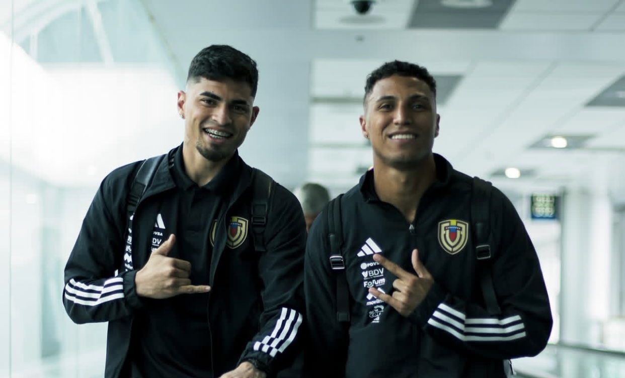 La Vinotinto llegó a EE.UU. para enfrentarse en partido amistoso (+ Fotos)