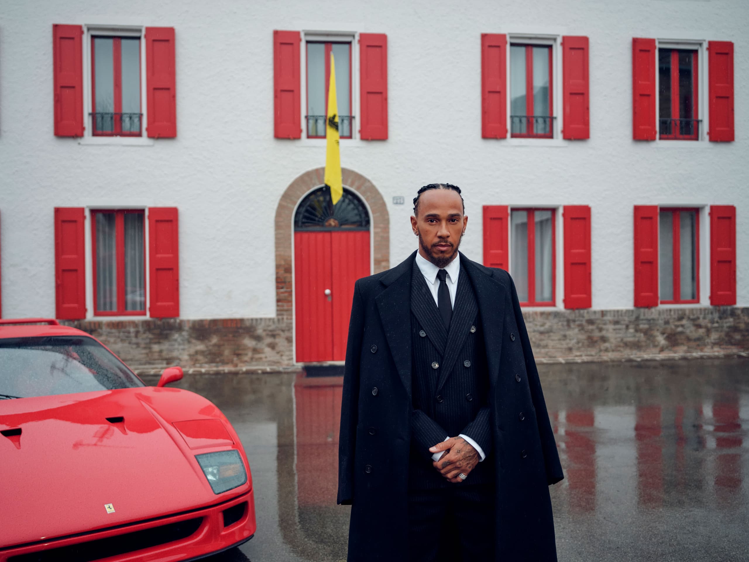 Lewis Hamilton fue presentado oficialmente como piloto de Ferrari