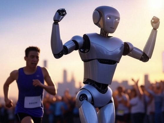 Carrera entre humanos y robots: El primer paso hacia la revolución del atletismo