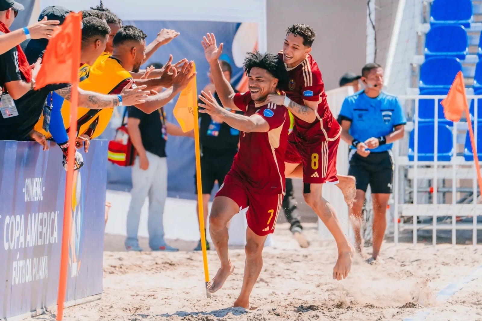 Venezuela venció a Perú y sigue con vida en la Copa América de Fútbol Playa