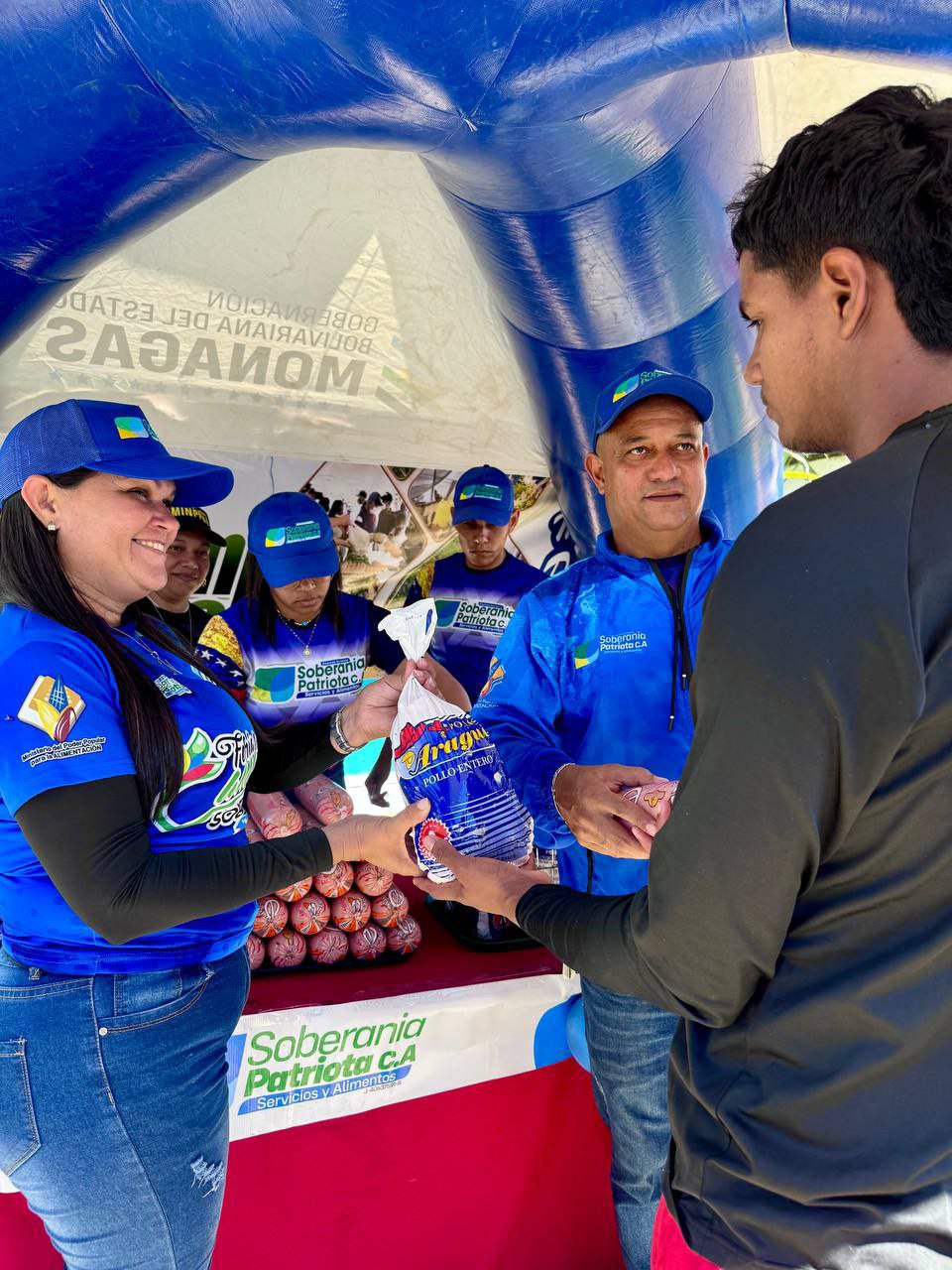18 toneladas de proteínas fueron distribuidas en Ferias del Campo en Maturín y Uracoa (+ Foto)