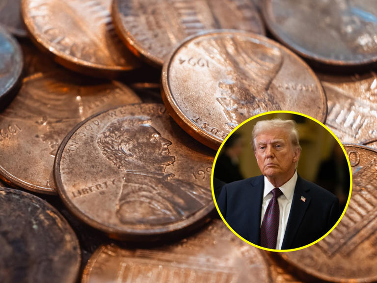 Donald Trump ordenó detener la producción del centavo en Estados Unidos