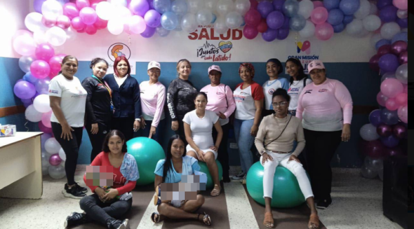Instalan gimnasio prenatal en el Centro de Alta Tecnología 10 de Marzo en la Guaira