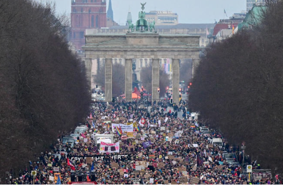 Masivas protestäs en Alemania contra la ultraderecha a tres semanas de las elecciones parlamentarias (+ Detalles)