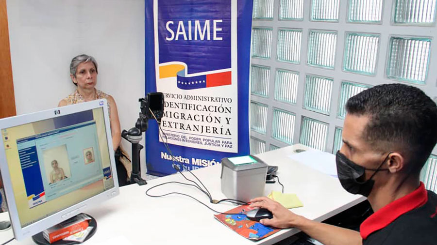 Saime extenderá segunda jornada de cedulación móvil en 6 estados del país