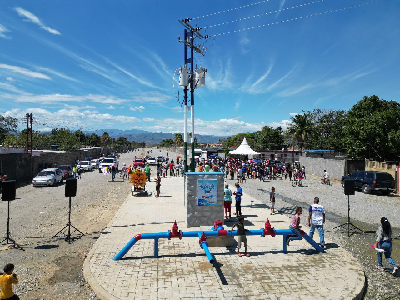 La Fiesta del Agua continúa brindando soluciones de agua potable a los portugueseños