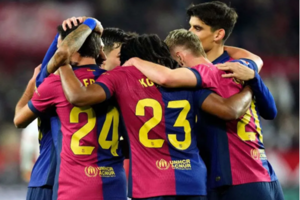 Barcelona se sube al liderato de La Liga: el cuadro blaugrana cumplió con los deberes tras los empates del Atlético y Madrid