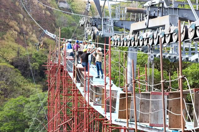 ¡A pasos agigantados! Recuperación del Trolcable de Mérida alcanzó un 90% de avance (+ Fotos)