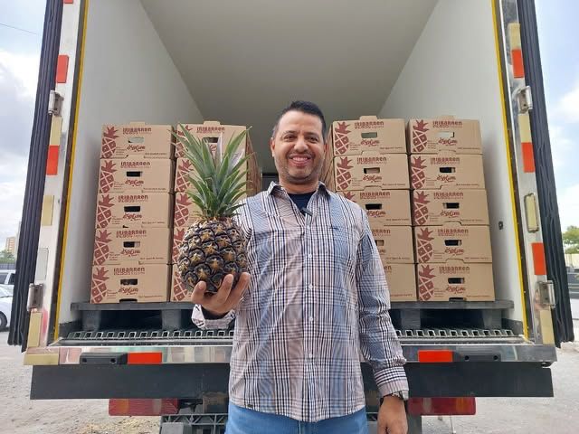 ¡Venezuela brilla en el Caribe! Primera exportación de Piña Guara a Barbados abre nuevas fronteras comerciales (+ Fotos)