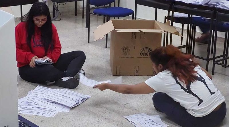 Ecuador inicia revisión de las actas electorales (+ Detalles)