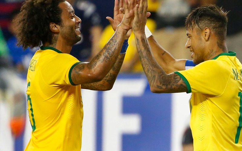 Neymar elogia a Marcelo como «uno de los mejores laterales izquierdos de la historia»