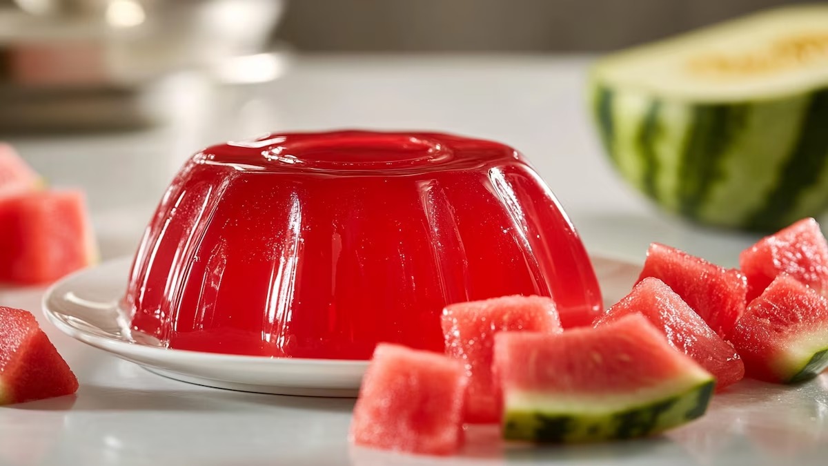 Esta es la poderosa gelatina de sandía que ayuda a producir colágeno de manera natural
