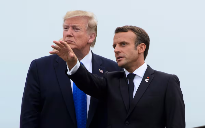 Trump y Macron tuvieron una llamada «amistosa» antes de la reunión de líderes europeos