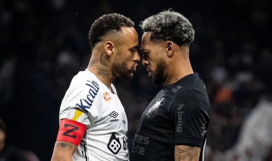 Un «Encontroñazö» se generó entre el «Brujo» Martínez y Neymar en el torneo Paulista