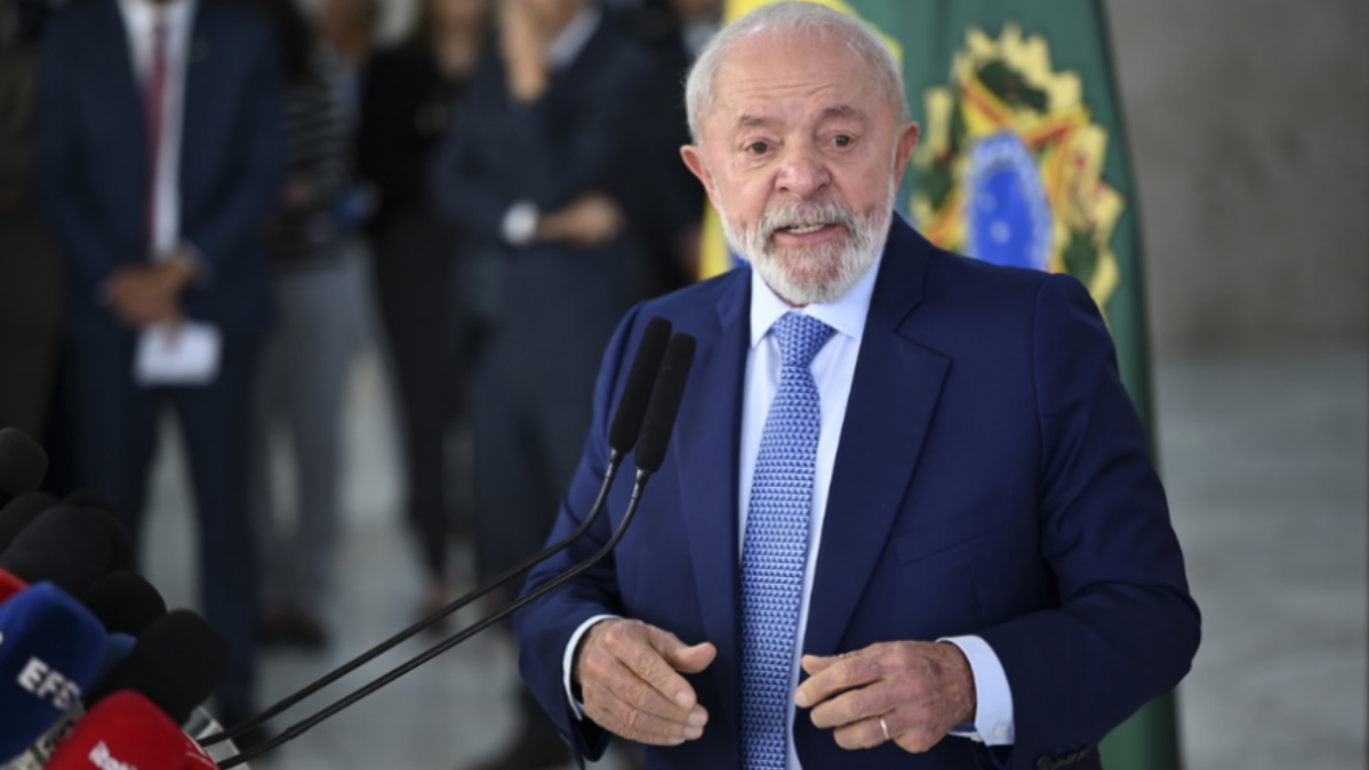 Lula Da Silva amenâza con “reciprocidad” a aranceles de Donald Trump