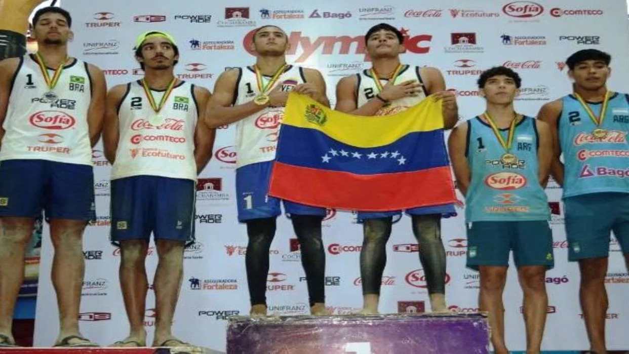 Venezuela alcanza el triunfo en el Sudamericano de Voleibol de Playa U23