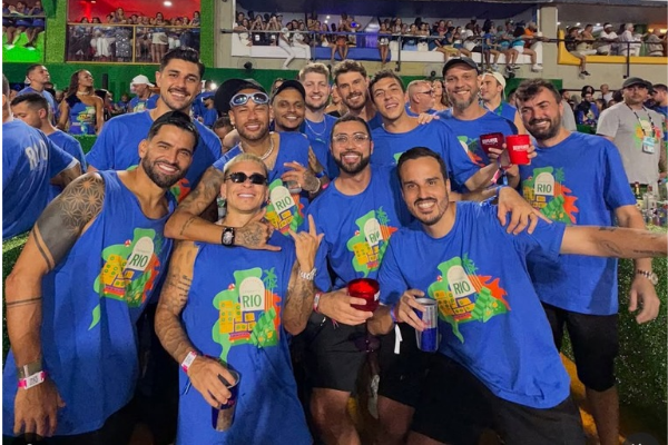 ¡Carnaval entre panas! Tomás Rincón y Yeferson Soteldo disfrutan de la fiesta de Río junto a Neymar Jr y sus compañeros del Santos (+ Foto)