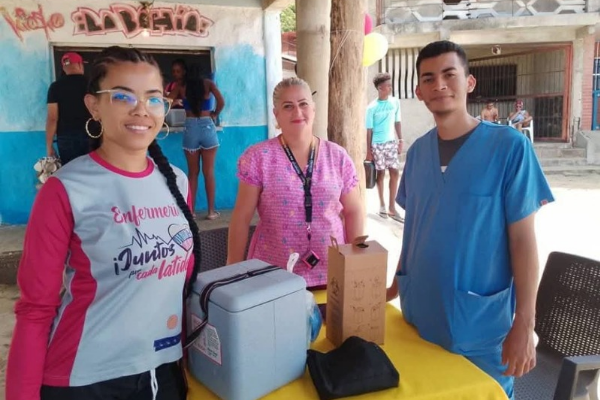 Más de 120 trabajadores de la salud se desplegaron para garantizar la atención médica en los Carnavales La Guaira 2025 (+ Fotos)