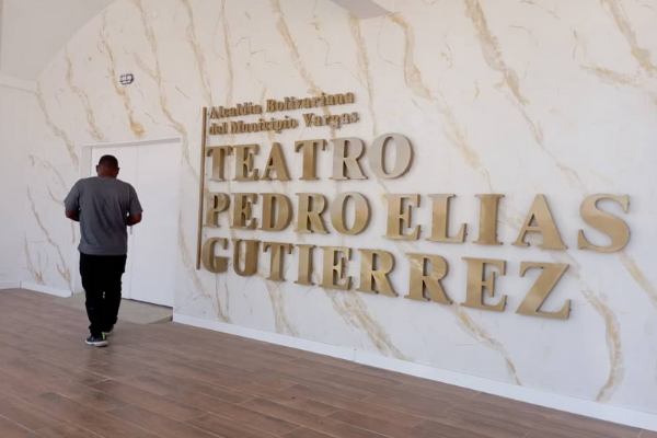 Aceleran el paso para la reapertura del Teatro Pedro Elías Gutiérrez en La Guaira (+ Detalles)