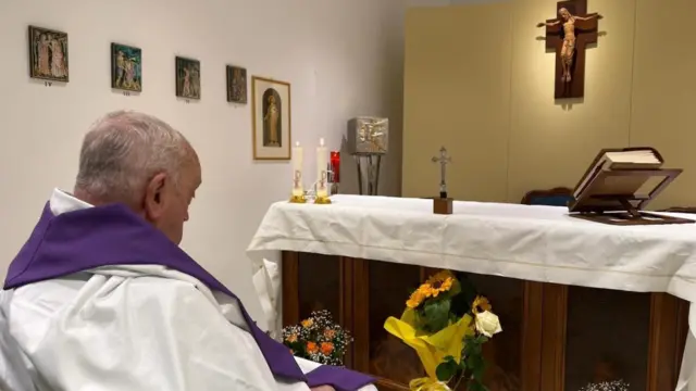 Papa Francisco aboga por cese de guërras en nueva carta enviada desde el hospital