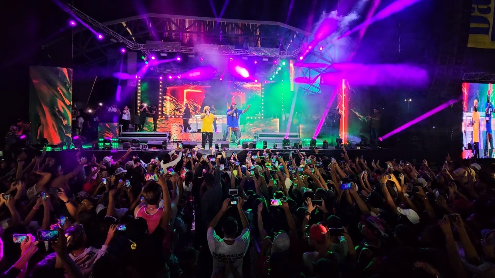 Chimbala convirtió la Concha Acústica de Maturín en el epicentro de la fiesta de Carnaval (+ Video)