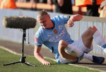 Manchester City confirmó lesión en el tobillo izquierdo de su delantero Erling Haaland y desconocen la fecha de su regreso