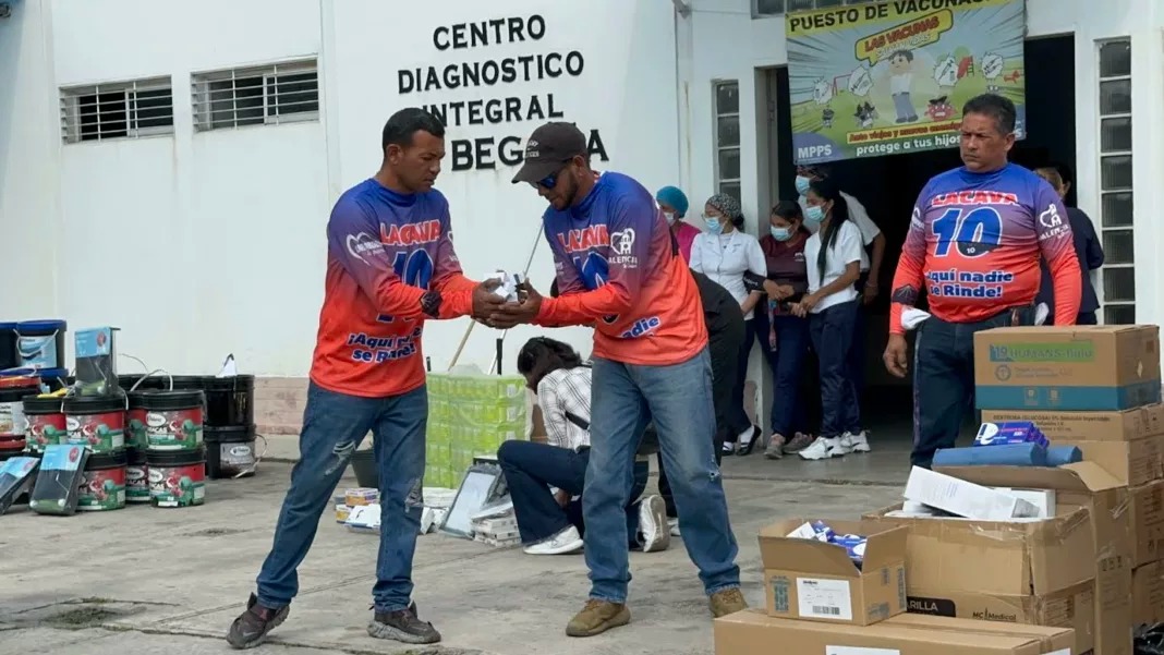 Gobernación de Carabobo entregó materiales de construcción para mejorar la infraestructura en CDI “La Begoña”