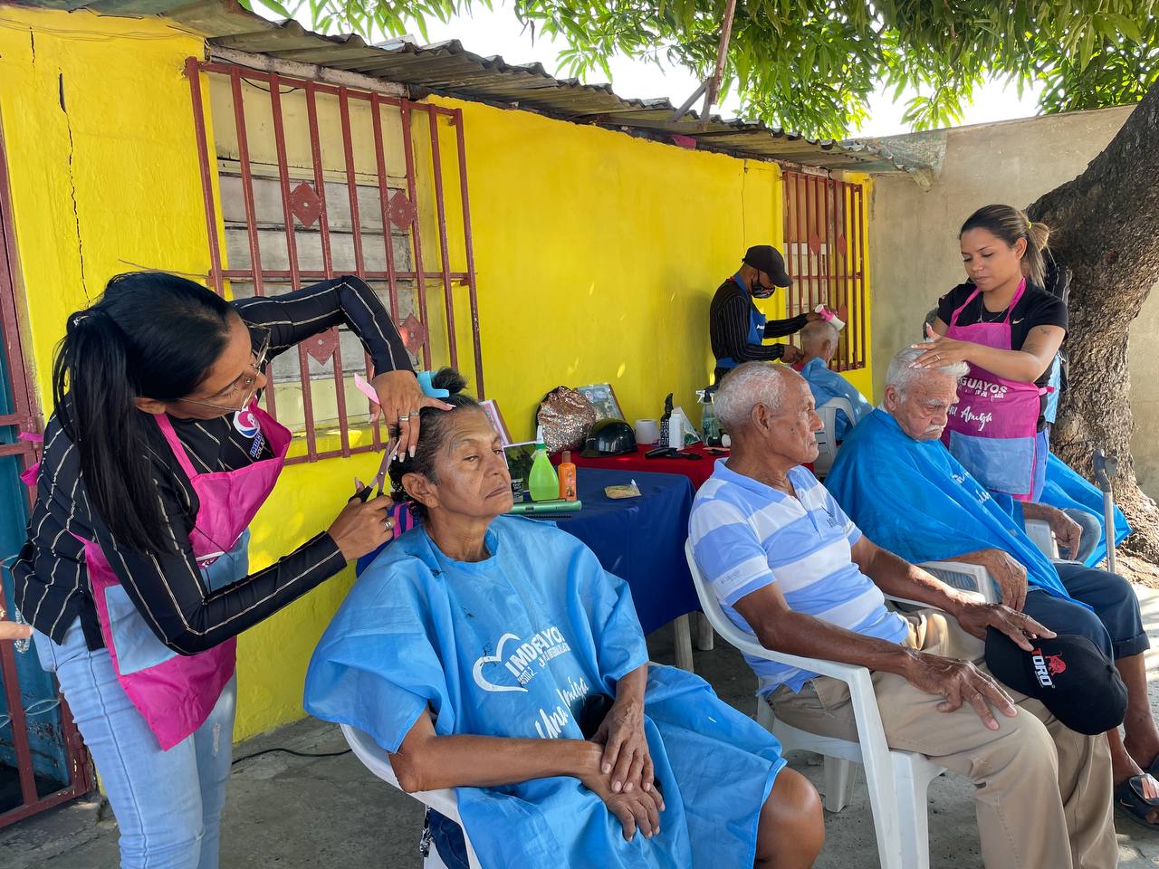 Beneficiados más de 400 abuelos con jornada de salud integral en Los Guayos