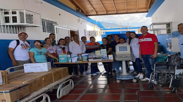 Entregaron insumos y medicamentos al Centro Diagnóstico Integral de Chejendé en Trujillo