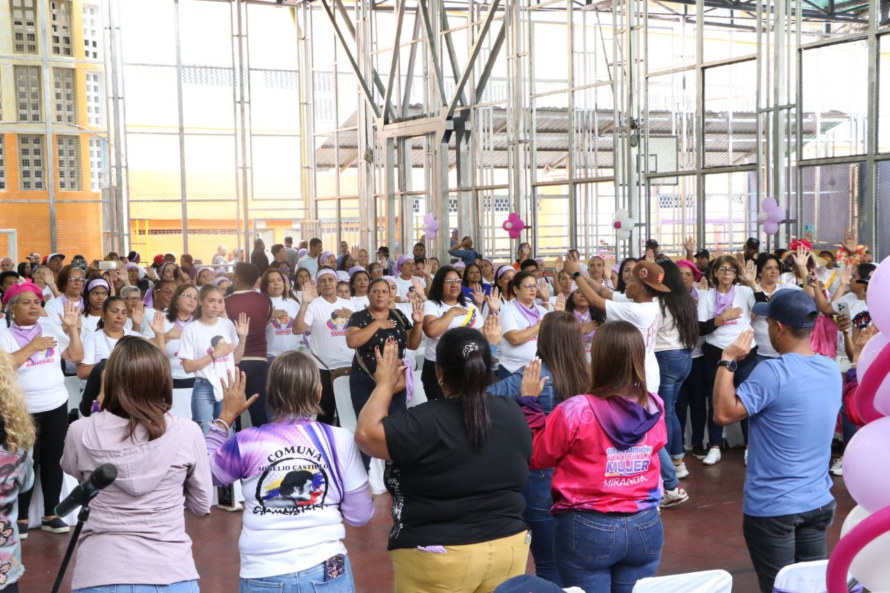 ¡Para impulsar el desarrollo femenino! Instalada la Gran Misión Venezuela Mujer en la parroquia Petare (+ Fotos)