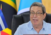 Canciller Cubano en Caracas: Rechäza el «Trato Crüel» de EEUU a Migrantes Venezolanos