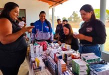 Comunidad indígena Macapaima del municipio Independencia fue beneficiada con jornada médica y entrega de medicamentos