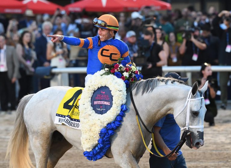 White Abarrio demuestra que está listo para la siguiente pelëa del Ghostzapper Stakes (G3) en Gulfstream Park