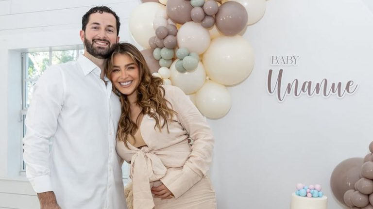 Migbelis Castellanos de la bienvenida a su primer hijo Caden (+ Detalles)