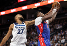 ¡Batallä campal en la NBA! Volaron gölpes en el Timberwolves vs. Pistons dejando a siete jugadores expulsados