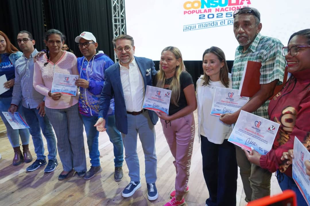 Circuitos comunales de Valencia recibieron certificados para ejecutar segundos proyectos de la 1era Consulta Popular Nacional 2025 (+ Fotos)