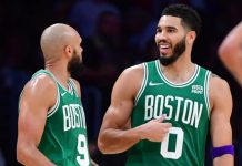 ¡Un nuevo récord! Esta figura de Boston Celtics consigue una impresionante marca con sus triples en la NBA esta temporada
