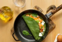 Una alternativa nutritiva, económica y fácil de preparar: panquecas de espinaca y avena