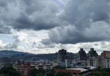 Inameh pronosticó de última hora: lluvias y nubosidad para estas regiones del país
