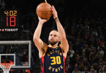 ¡Uno más para Curry! El jugador superó a esta leyenda de Chicago Bulls en su más reciente partido en Playoffs