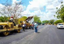 Recuperación vial: 7 mil toneladas de asfalto fueron colocadas en la Troncal 14 de Anzoátegui (+ Fotos)