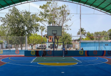 Alcaldía de Barcelona rehabilitó cancha techada de usos múltiples José Antonio Anzoátegui