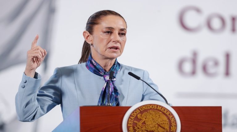 Sheinbaum rëchåza presiones de EE.UU. y advierte: “México no será usado como piñata electoral”