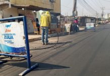 Gobernación del Zulia continúa los trabajos de recuperación vial en Haticos II