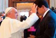 Presidente Nicolás Maduro decretó tres días de duëlo por el fallecimïento del papa Francisco