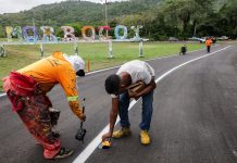 Más de 1.100 toneladas de asfalto intervienen 8km de vialidad a los principales sectores de Falcón para este asueto de Semana Santa (+ Fotos)