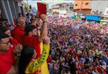 Por la reelección: Pueblo monaguense acompañó con alegría y optimismo la inscripción de Ernesto Luna para las elecciones a Gobernadores