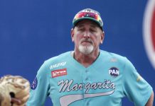 Giovanni Carrara vuelve a dirigir a los Cardenales de Lara está vez como coach de picheo