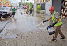 Alcaldía de Maturín realiza desinfección en la Catedral Nuestra Señora del Carmen (+ Fotos)